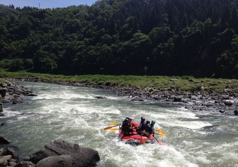 rafting